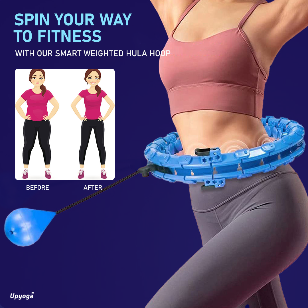 Cardio Training Hula Hoop for Her | 1 Year Warranty