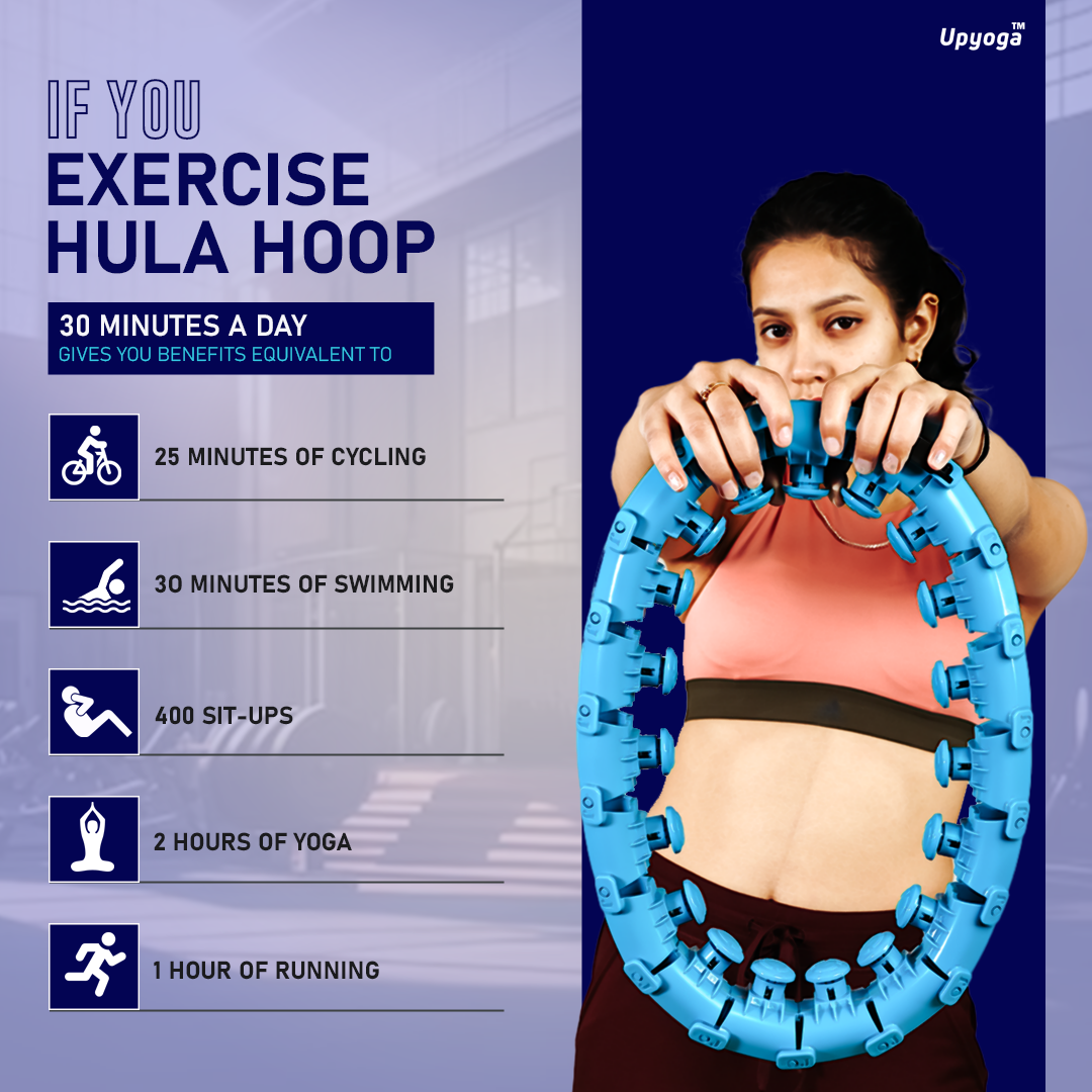 Cardio Training Hula Hoop for Her | 1 Year Warranty