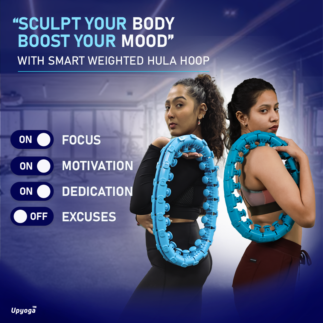 Cardio Training Hula Hoop for Her | 1 Year Warranty